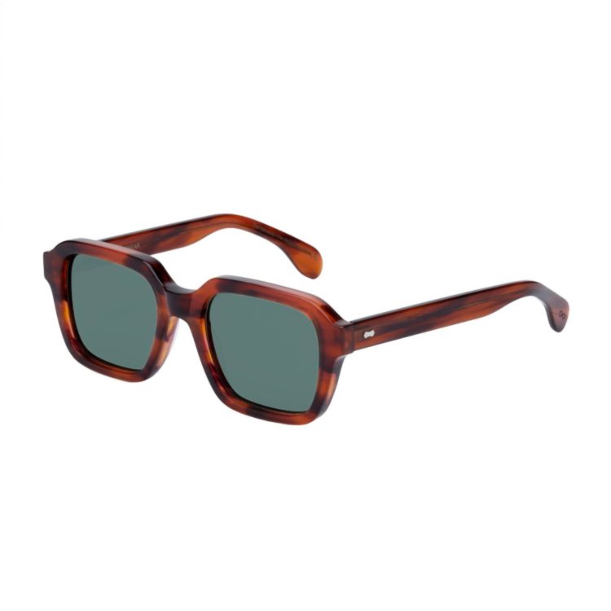 TBD Eyewear Lino Sunglasses - Havana/Bottle Green - Burrows and Hare