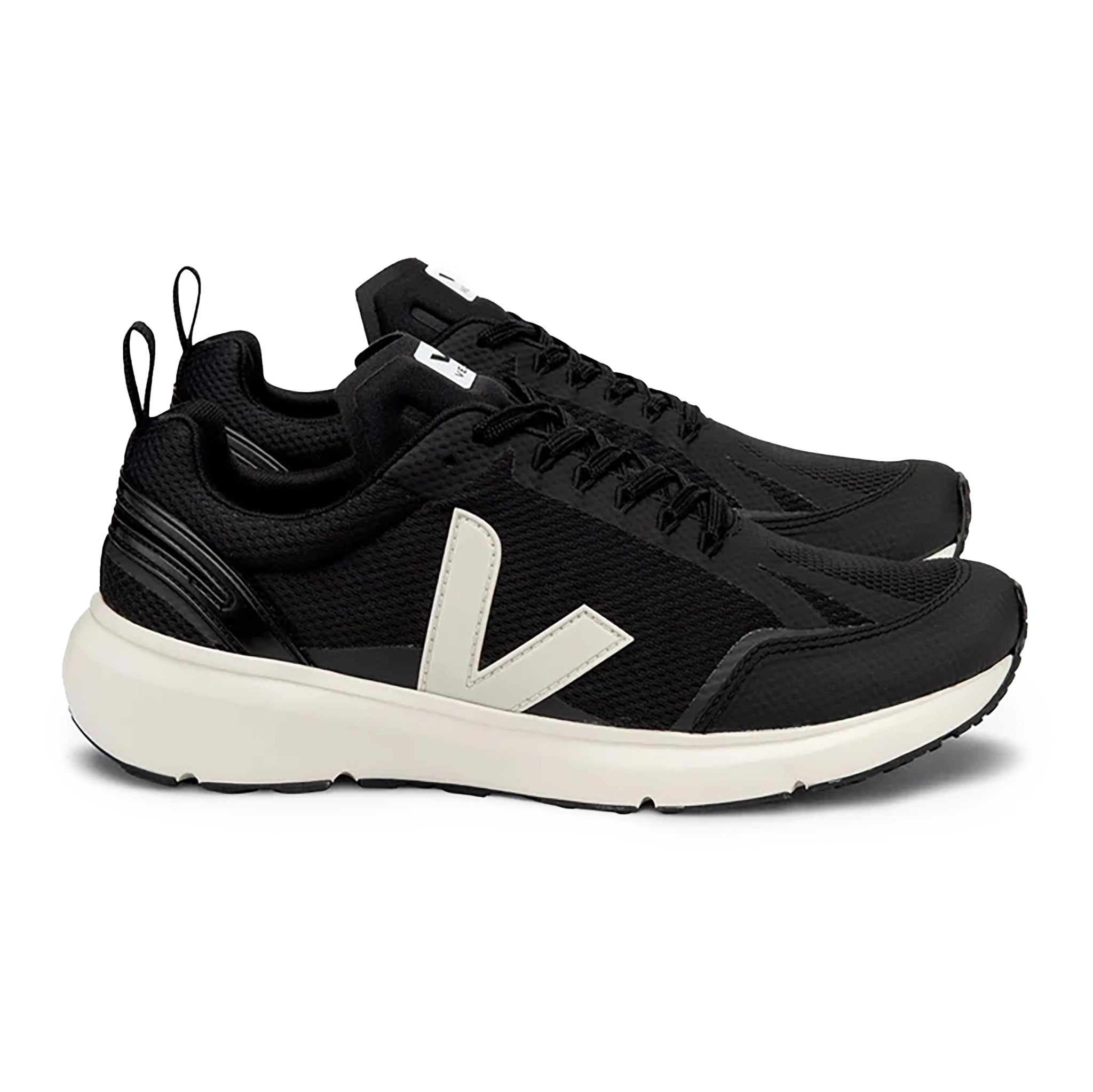 Veja Condor 2 Alveomesh Trainer - Black / Pierre - Burrows and Hare