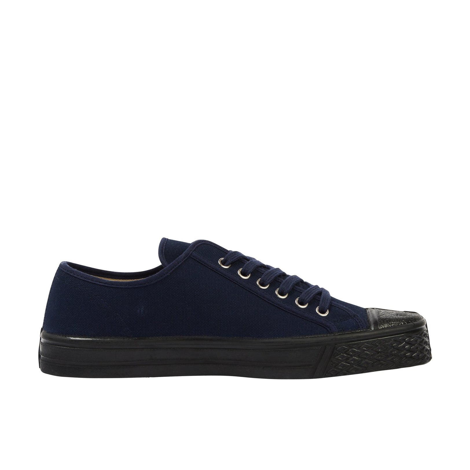 US Rubber Military Low Top - Navy - Burrows and Hare