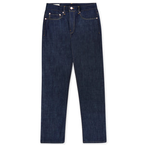 Blackhorse Lane - E5 RELAXED TAPERED 13.75OZ ITALIAN RAW INDIGO SELVEDGE MENS JEANS - Burrows and Hare