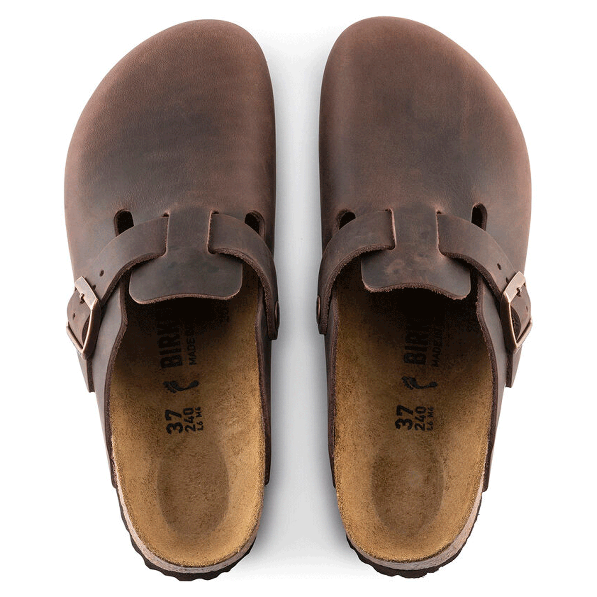 Boston Clogs - Oiled Leather Habana