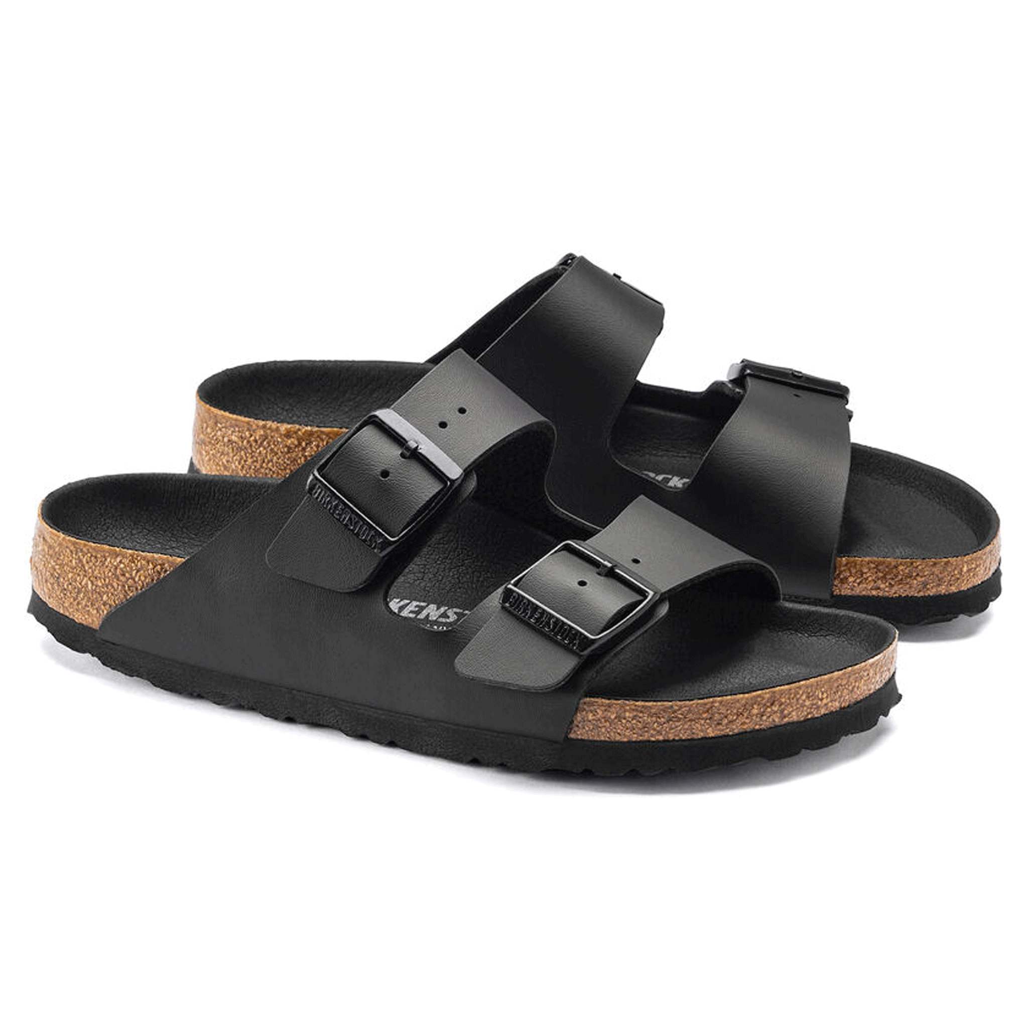 Arizona Sandal - Birko-Flor Triples Black